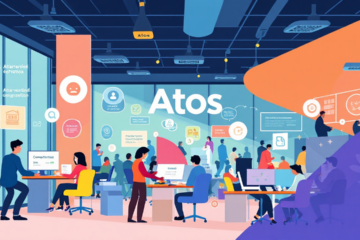 Image illustrant les offres d'emploi et avantages chez Atos dans le secteur technologique.