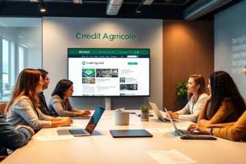 Opportunités d'emploi chez Crédit Agricole dans le secteur financier.