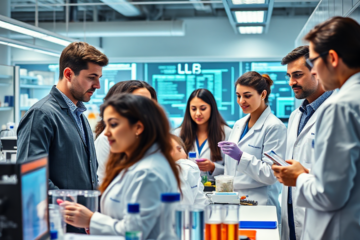 Image illustrant les opportunités d'emploi en biotechnologie chez LFB.