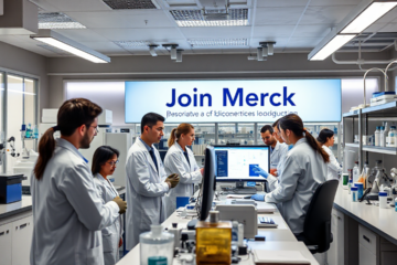 Opportunités de recherche chez Merck avec des salaires et avantages attractifs.