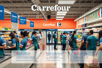 Image illustrant les salaires et les avantages offerts par Carrefour à ses employés.