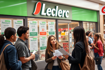 Opportunités d'emploi chez Leclerc dans le secteur du commerce de détail.