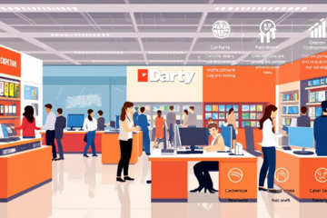 Image représentant les salaires et avantages offerts par Fnac Darty aux employés dans le secteur du retail.