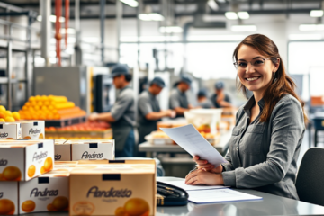 Image illustrant la candidature chez Andros pour un emploi dans le secteur alimentaire.