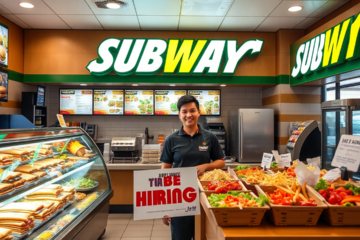 Image représentant des opportunités d'emploi chez Subway