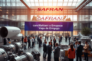 Candidature à une offre d'emploi chez Safran dans l'aérospatial.