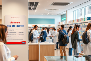 Image illustrant l'offre d'emploi en pharmacie chez Safran avec focus sur salaires et avantages.