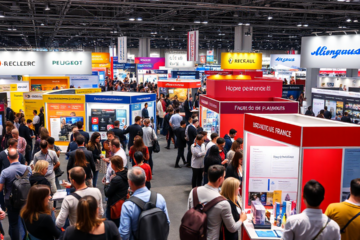 Image illustrant le marché de l'emploi en expansion avec des entreprises recrutant.