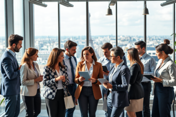 Image illustrant des entreprises d'excellence qui recrutent des professionnels en France.